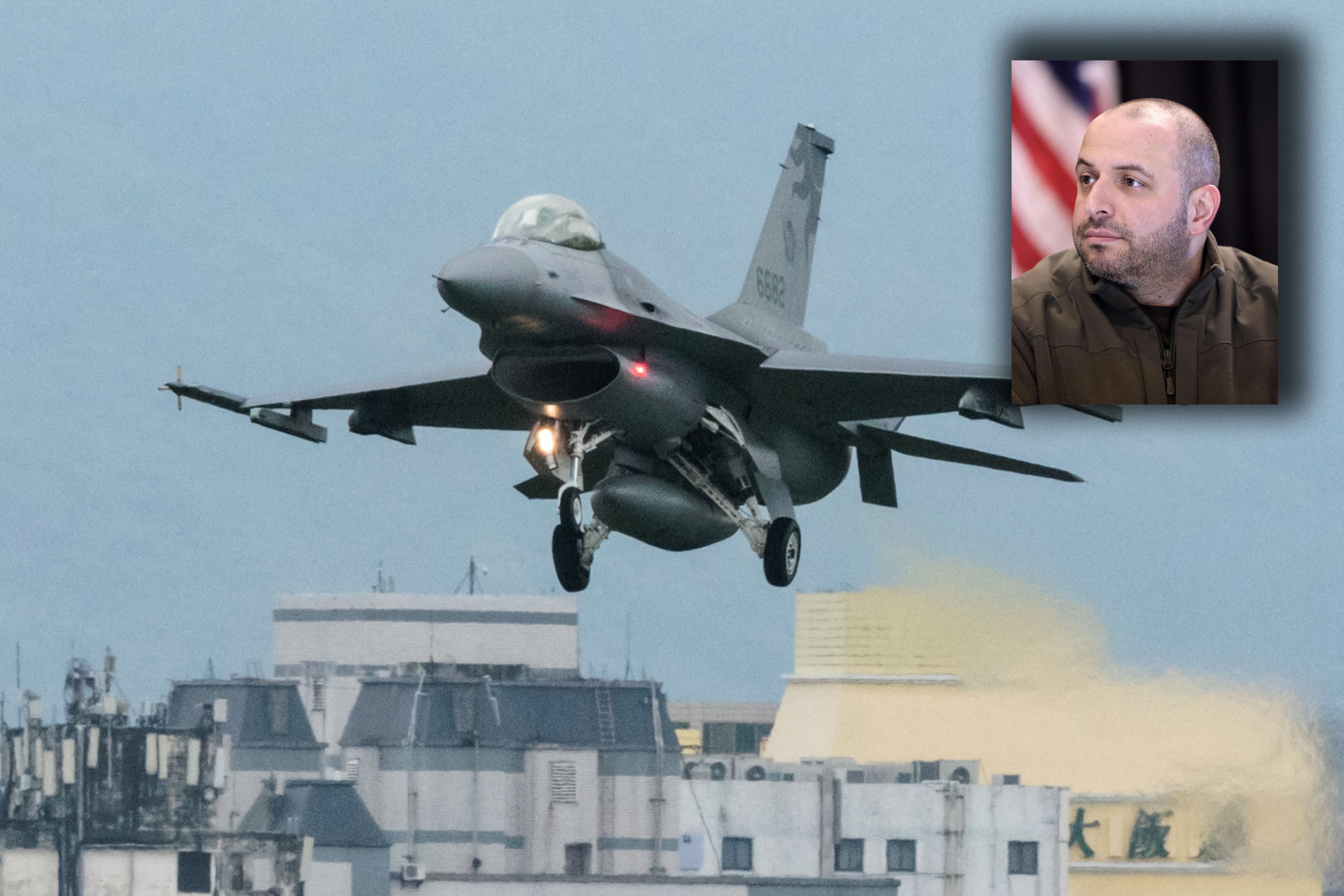 Les F-16 arriveront &laquo;tr&egrave;s bient&ocirc;t&raquo; en Ukraine, assure le ministre de la D&eacute;fense