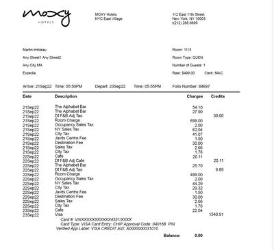 Las cuentas de gastos del ex director general del puerto de Montreal durante sus viajes al extranjero fueron especialmente elevadas.