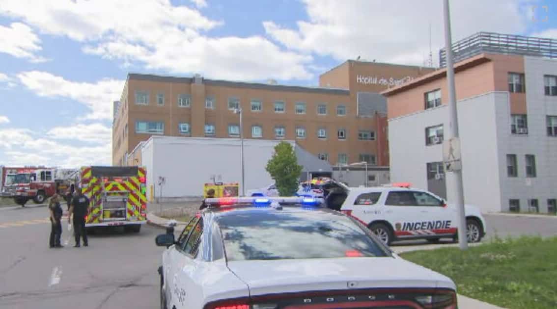 Incendie à l’hôpital de Saint-Eustache