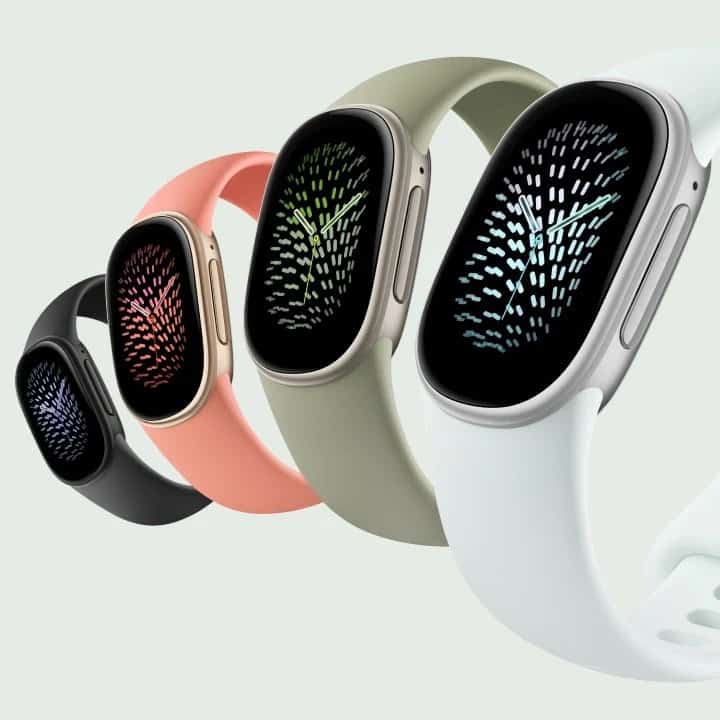 Nouvelle montre Fitbit Edge modernisée avec suivi santé et une pile remplaçable