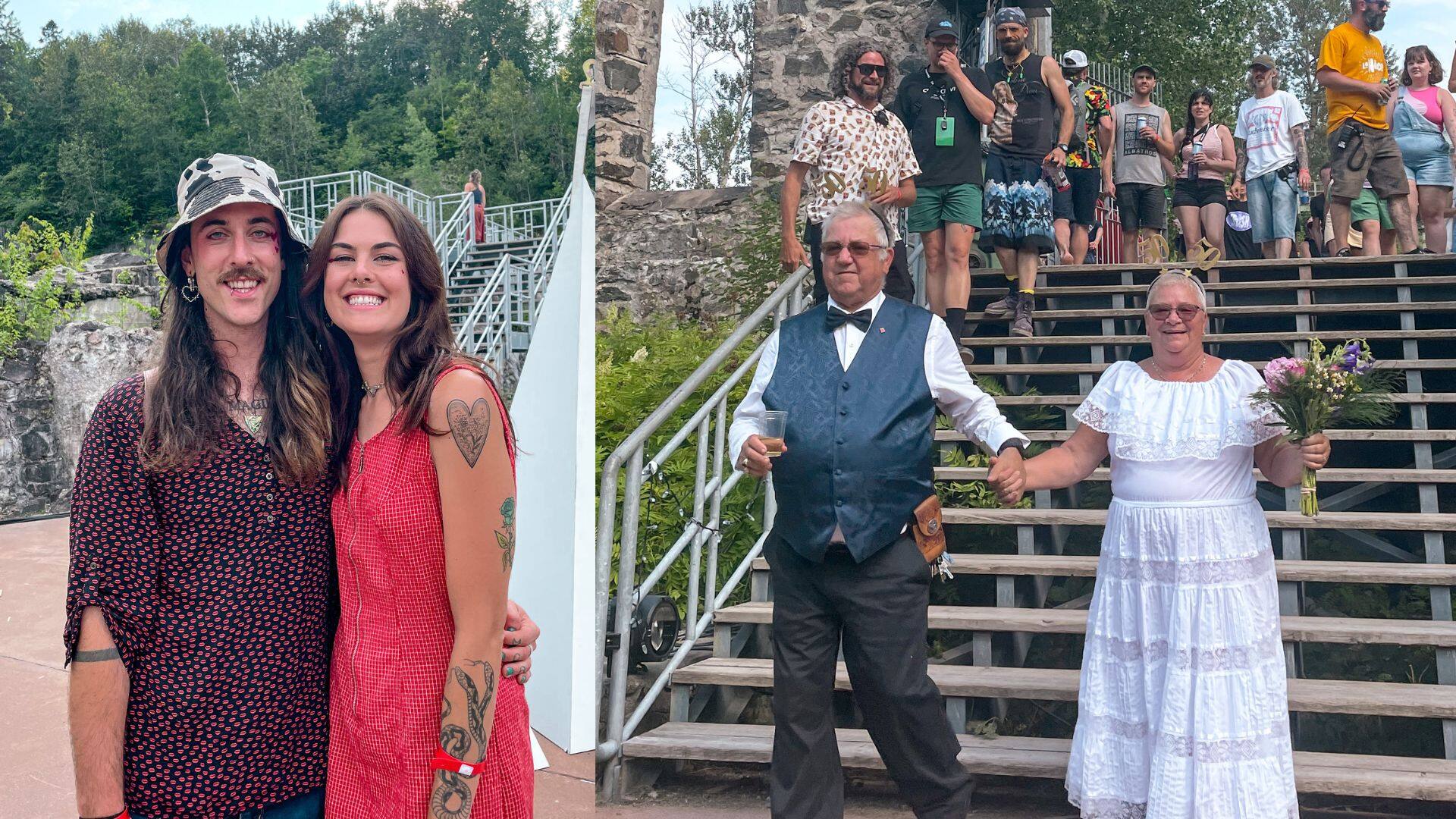 Les couples qui se sont mariés à la Noce de bois