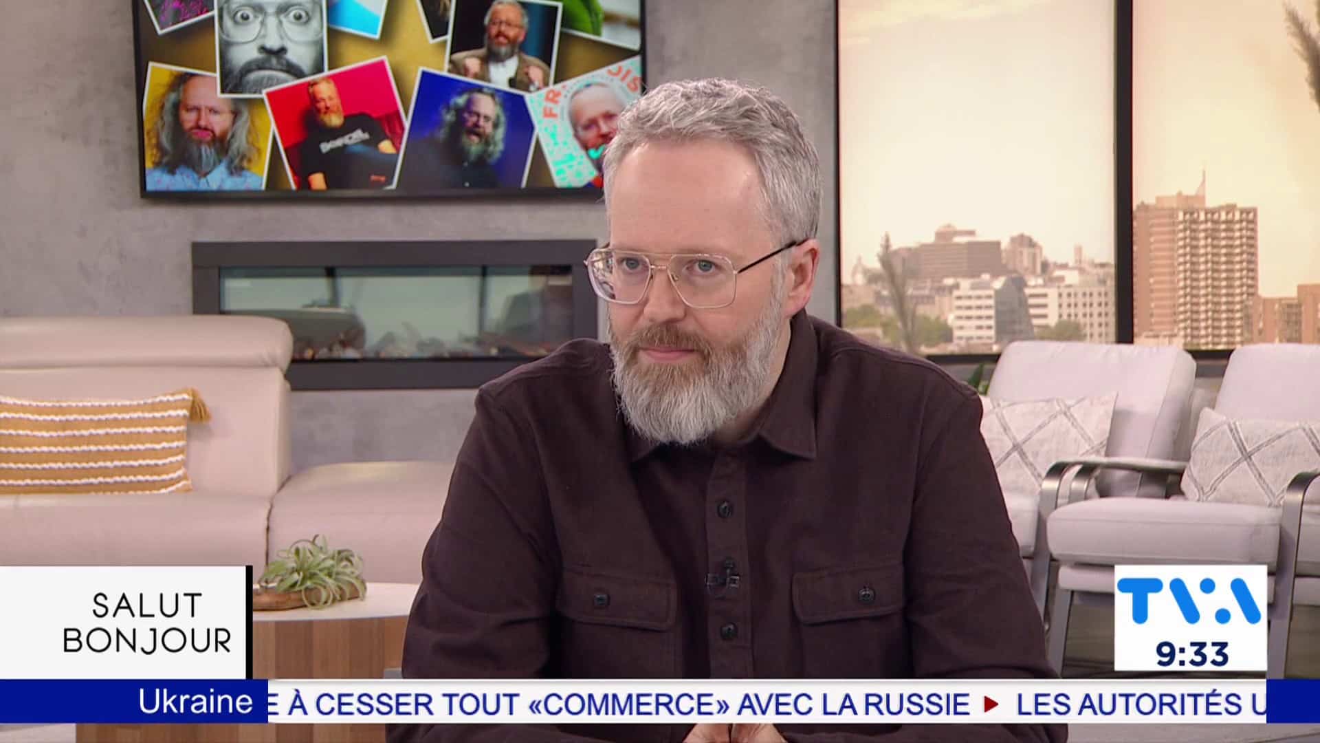 François Bellefeuille et son deuxième one-man-show