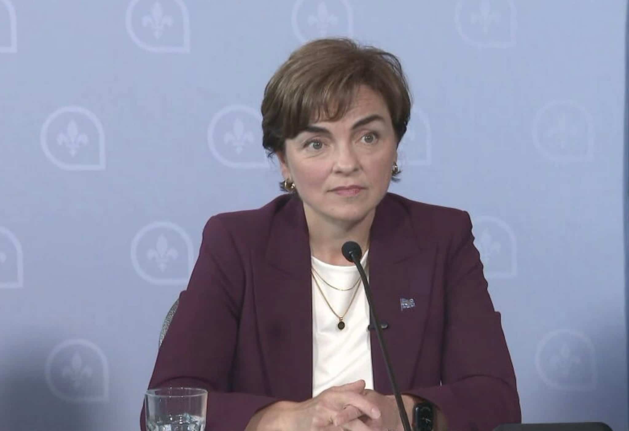 Cadre financier de la CAQ : Christine Fréchette se défend d’un retour à l’austérité