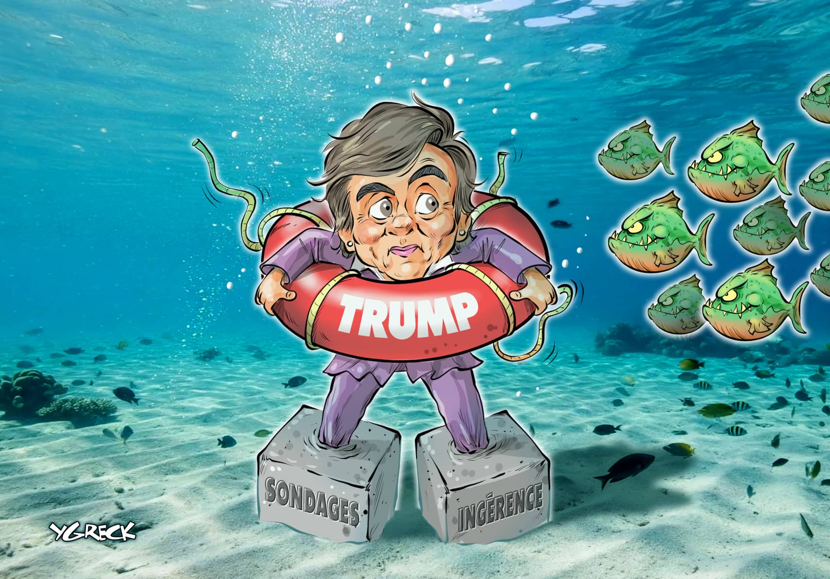 La caricature d’Ygreck