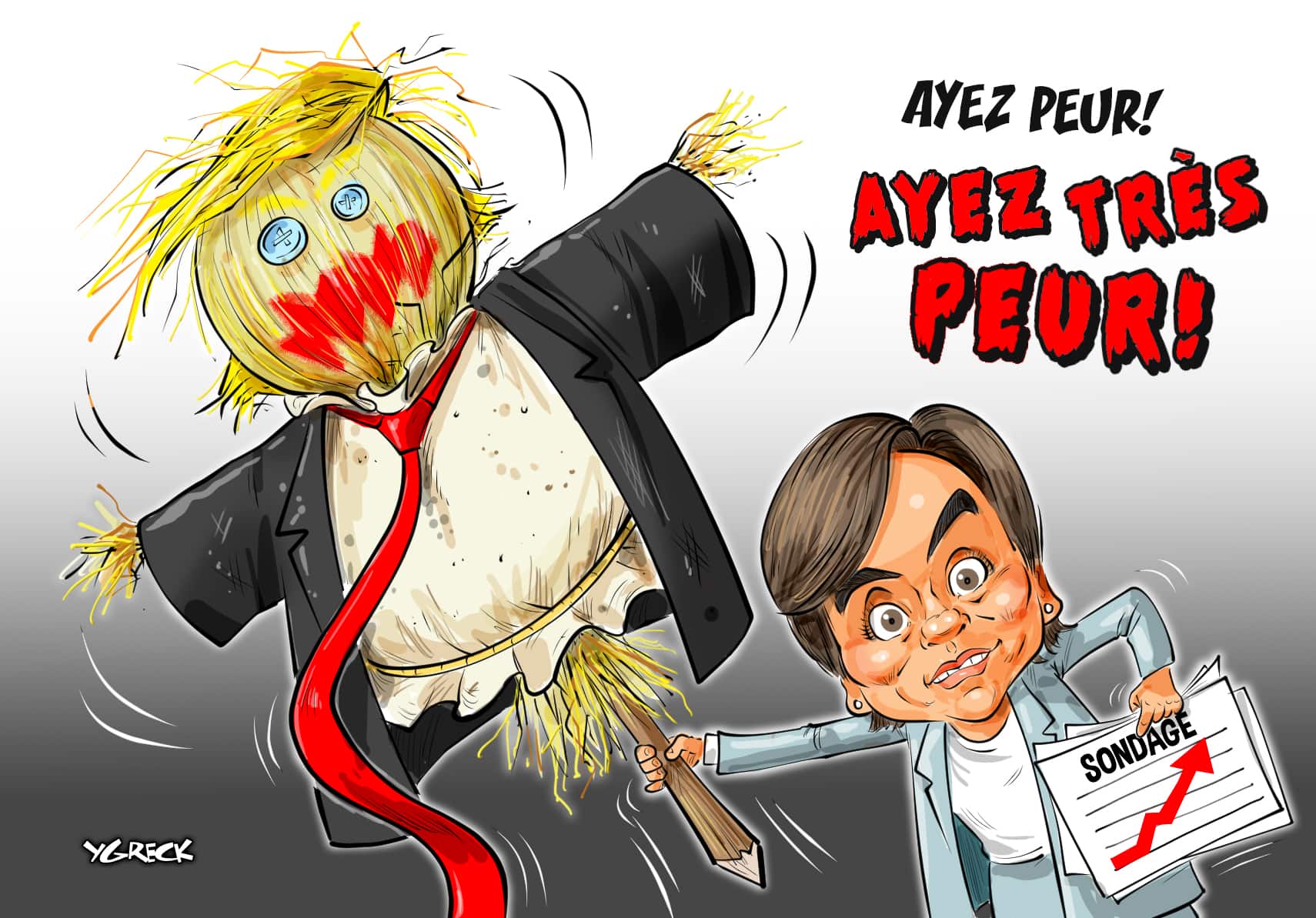 La caricature d’Ygreck