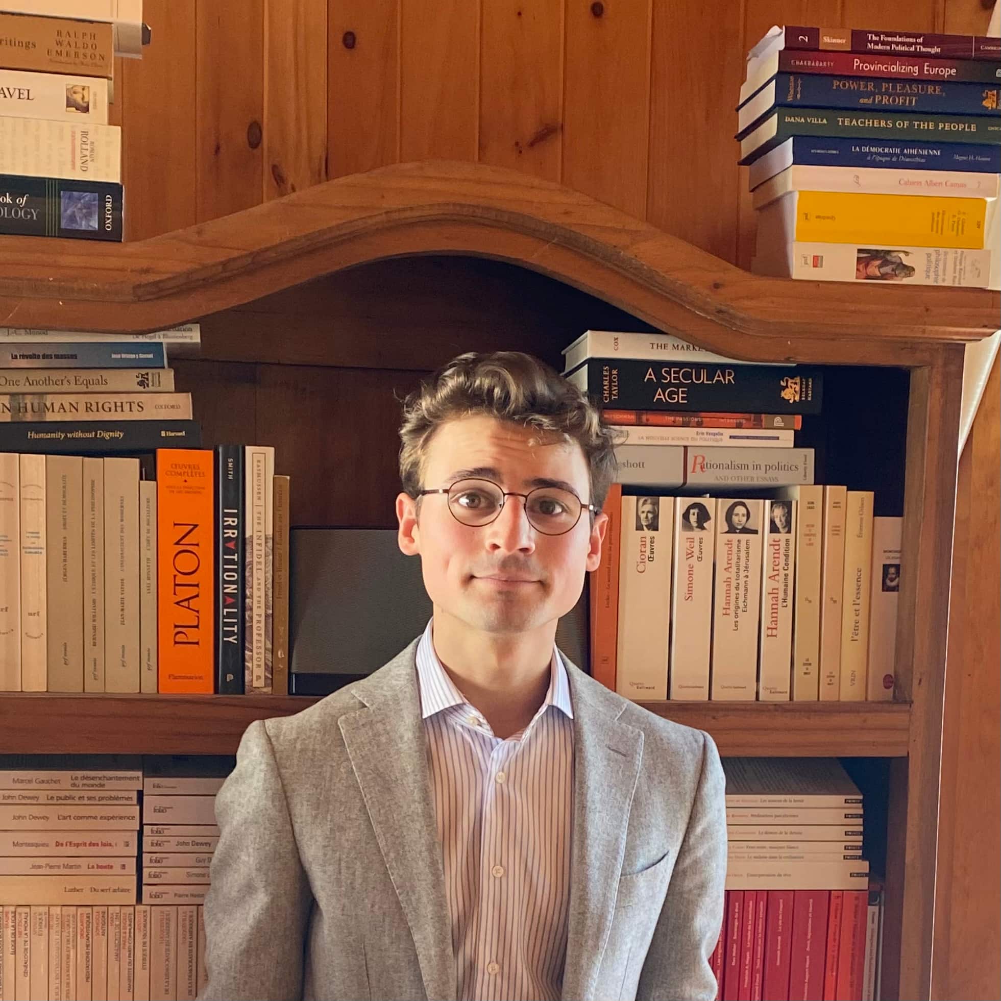 Georges Mercier, doutorando em ciência política