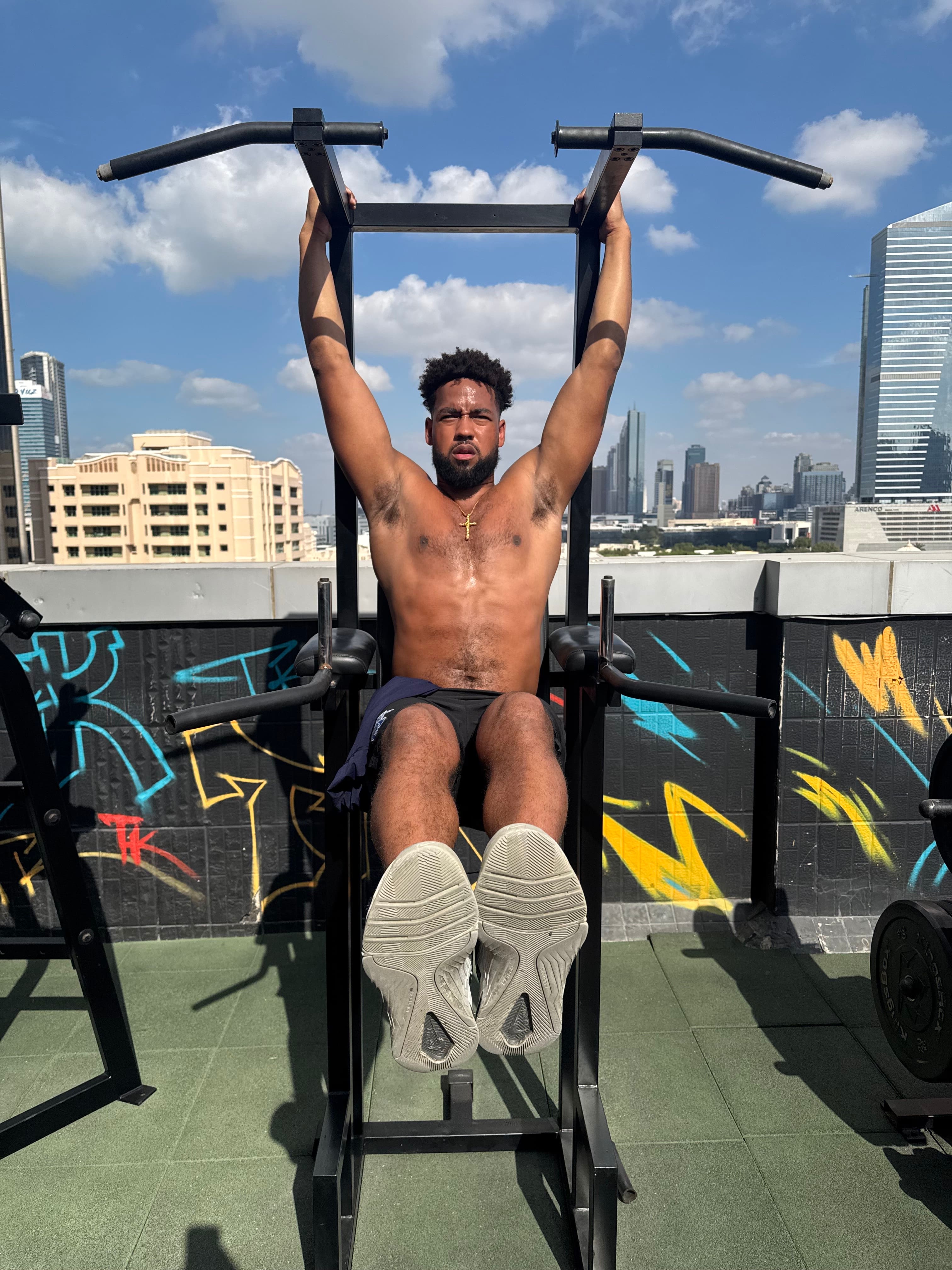 Geoffrey Cantin-Arku: un guerrier qu&eacute;b&eacute;cois se pr&eacute;pare &agrave; Duba&iuml;