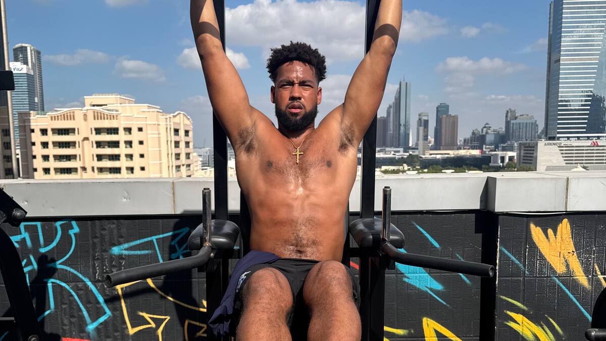 Geoffrey Cantin-Arku: un guerrier québécois se prépare à Dubaï