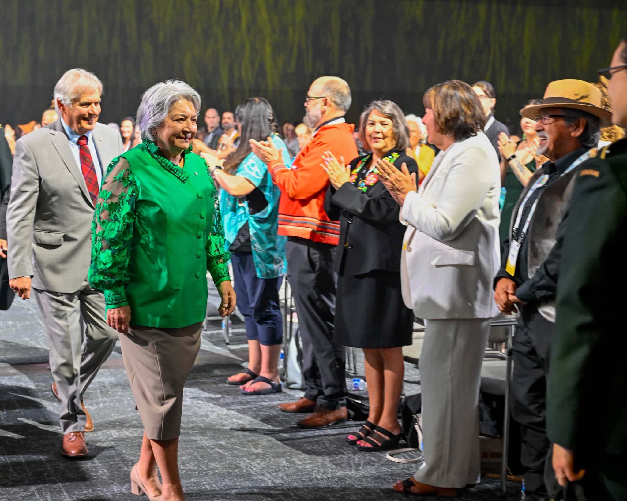 La Soci&eacute;t&eacute; Saint-Jean-Baptiste offre d&rsquo;enseigner le fran&ccedil;ais gratuitement &agrave; la gouverneure g&eacute;n&eacute;rale Mary Simon