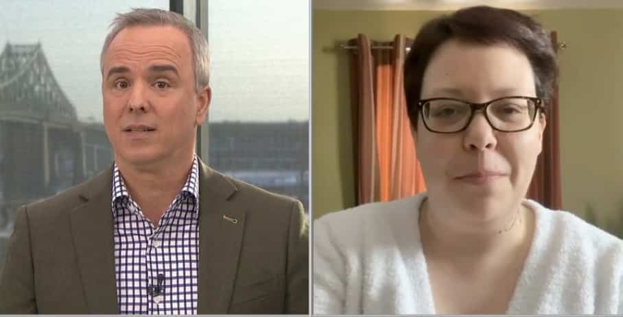 Gino Chouinard ému aux larmes