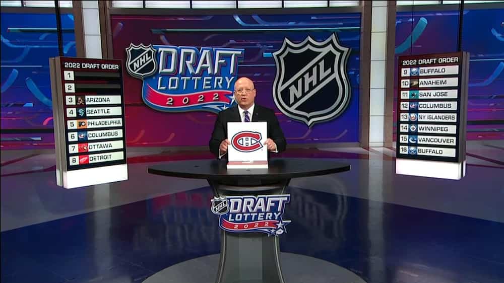 Le Canadien repêchera premier