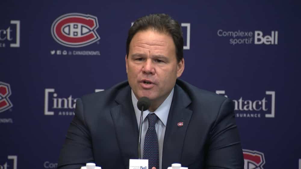 Jeff Gorton commente la candidature de Patrick Roy