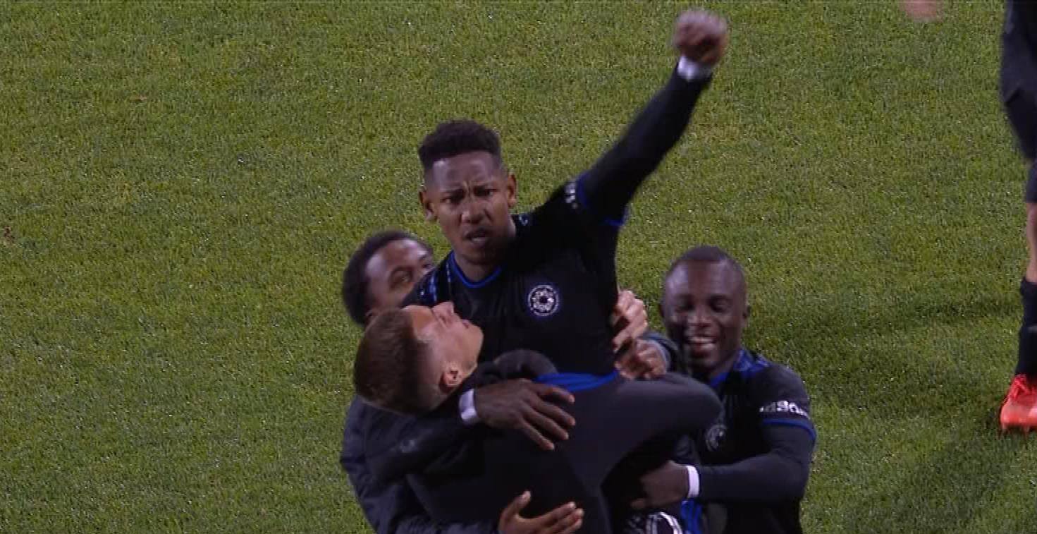 Le CF Montr&eacute;al s&rsquo;active en deuxi&egrave;me demie