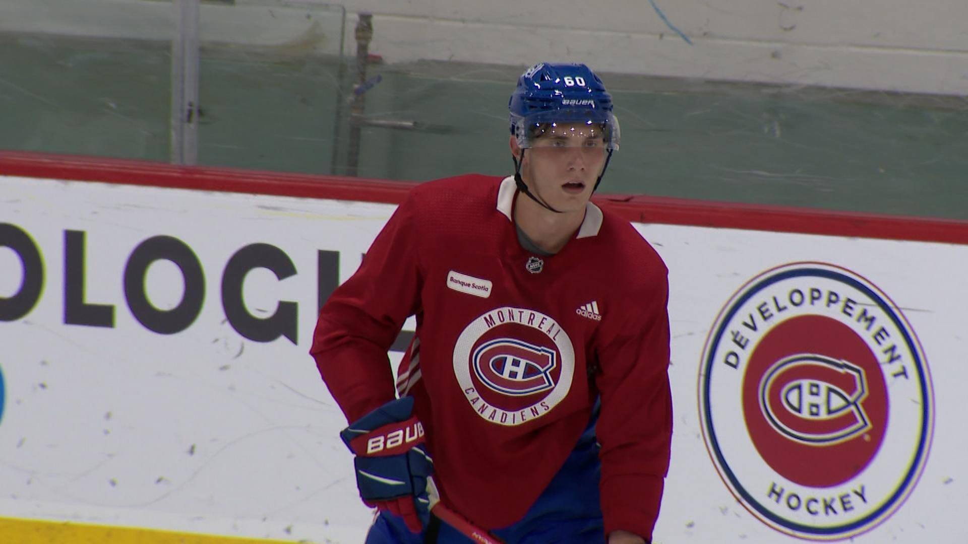 &laquo;Je veux tout d&eacute;truire ici&raquo; - Slafkovsky