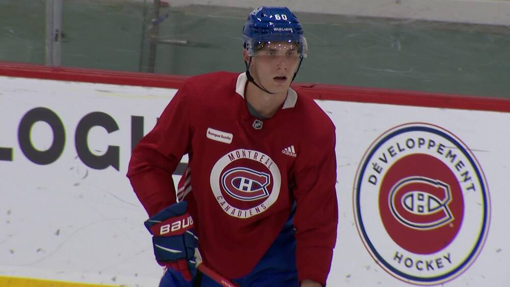 «Je veux tout détruire ici» - Slafkovsky