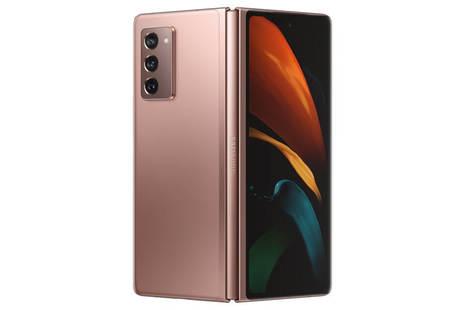 Image principale de l'article Samsung dévoile son téléphone pliable de 2800$