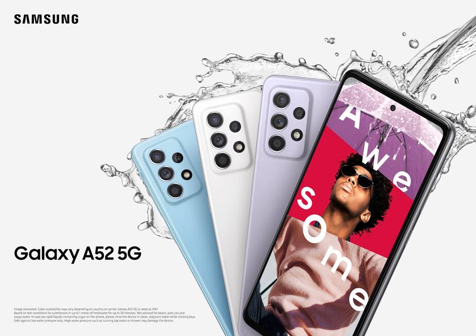 Image principale de l'article Les nouveaux Galaxy A52 et A72