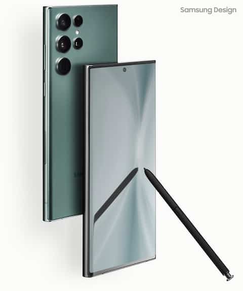 Galaxy A52 5G a la izquierda y S22 Ultra 5G a la derecha