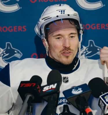 Une première séance pour Gallagher chez les Canucks