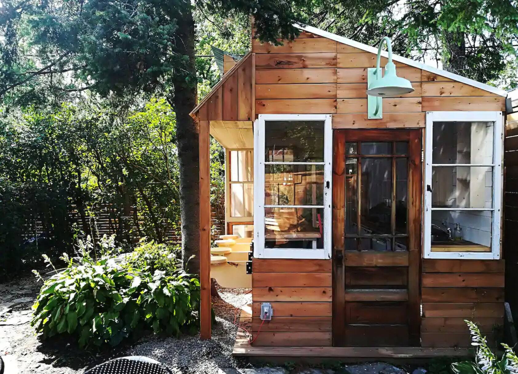 Une mini-serre où passer un week-end «tropical» 