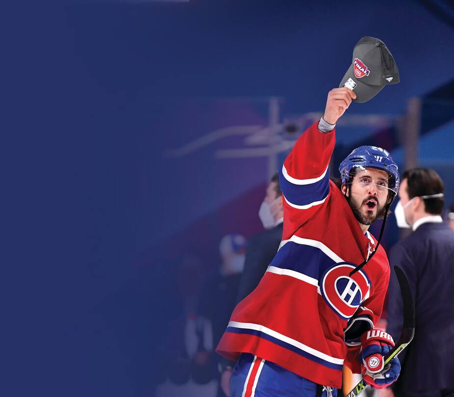 Image principale de l'article Le nouveau héros québécois du Canadien de Montréal
