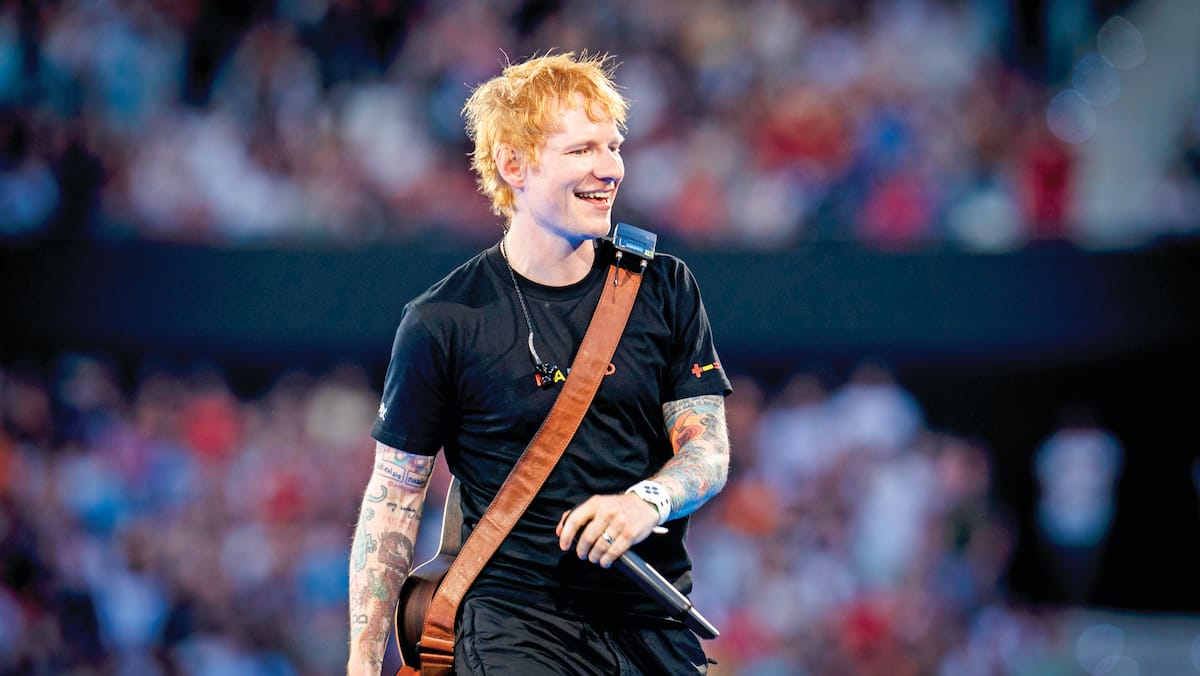 Une entreprise québécoise a conçu un pont télescopique pour la nouvelle tournée mondiale d’Ed Sheeran