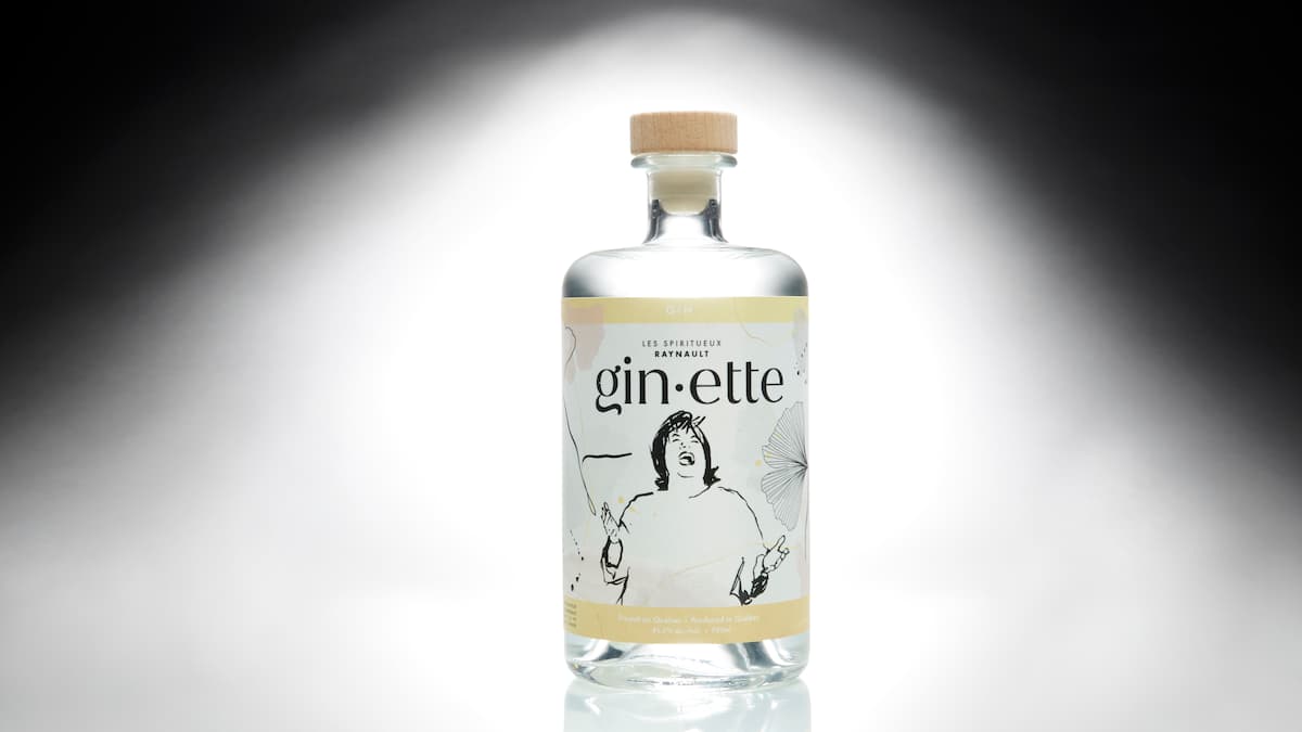 Le gin-ette : un gin à l’effigie de Ginette Reno
