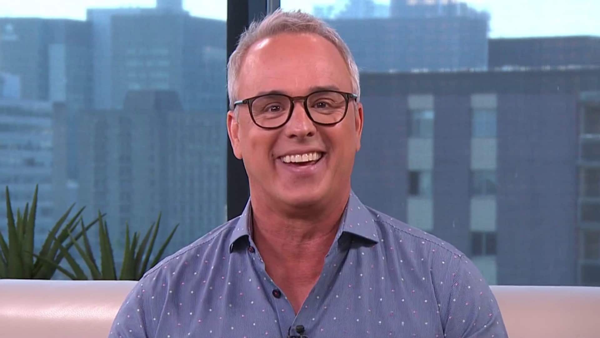 Gino Chouinard était l'invité surprise de ce matin