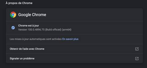 Update Chrome Browser Immediately
