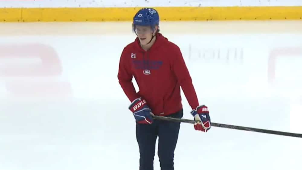 Guhle de retour sur la glace