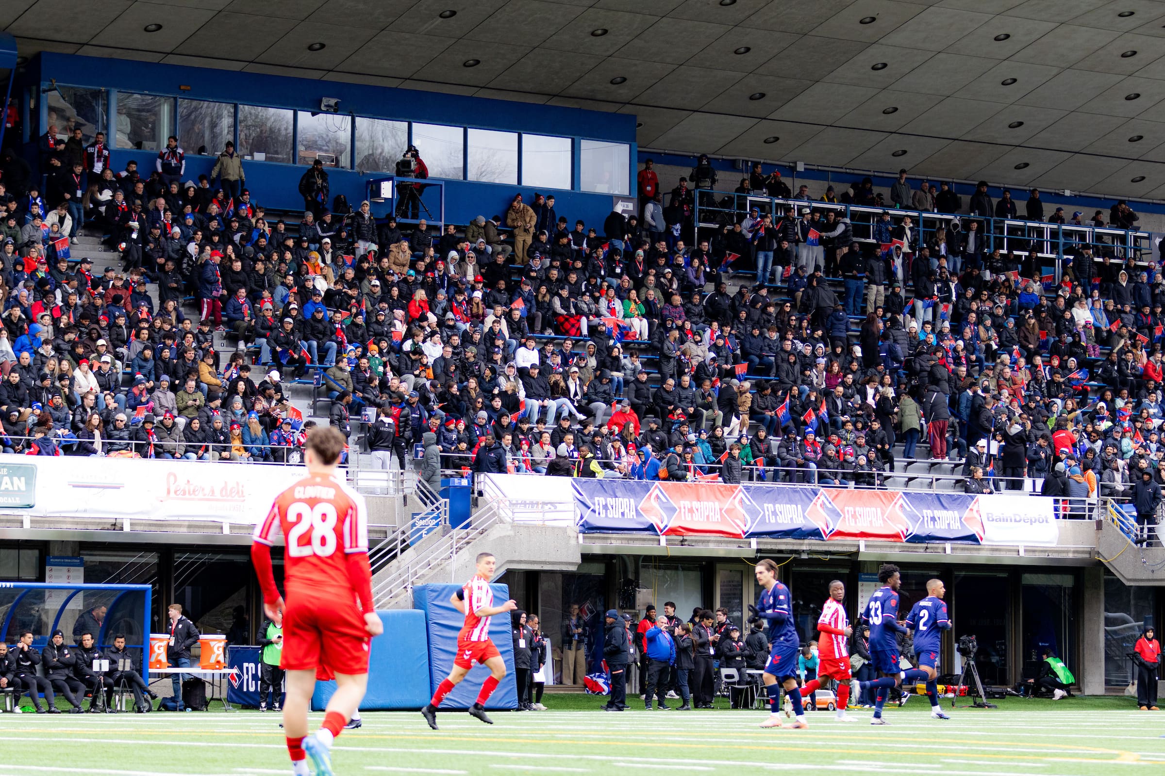 Une défaite crève-cœur pour le premier match à domicile du Supra
