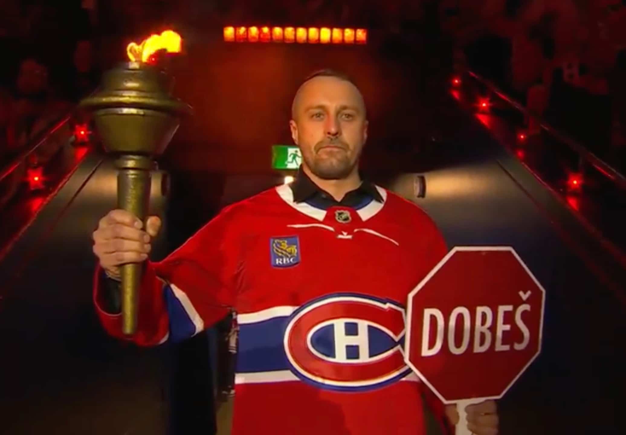 Un porteur de flambeau bien spécial