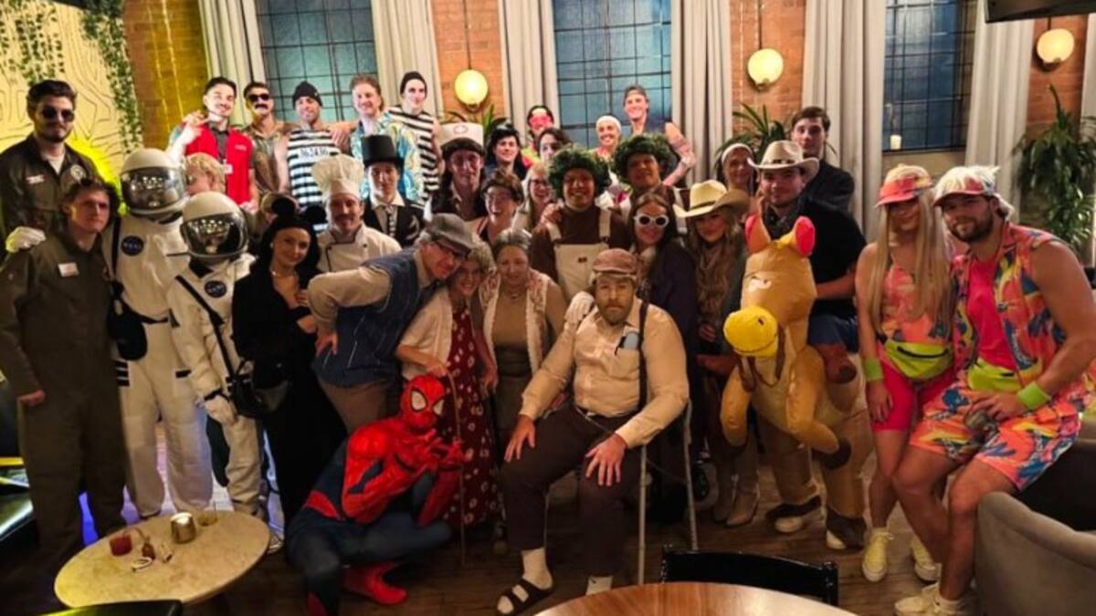 Les joueurs du CH fêtent l’Halloween, malgré tout