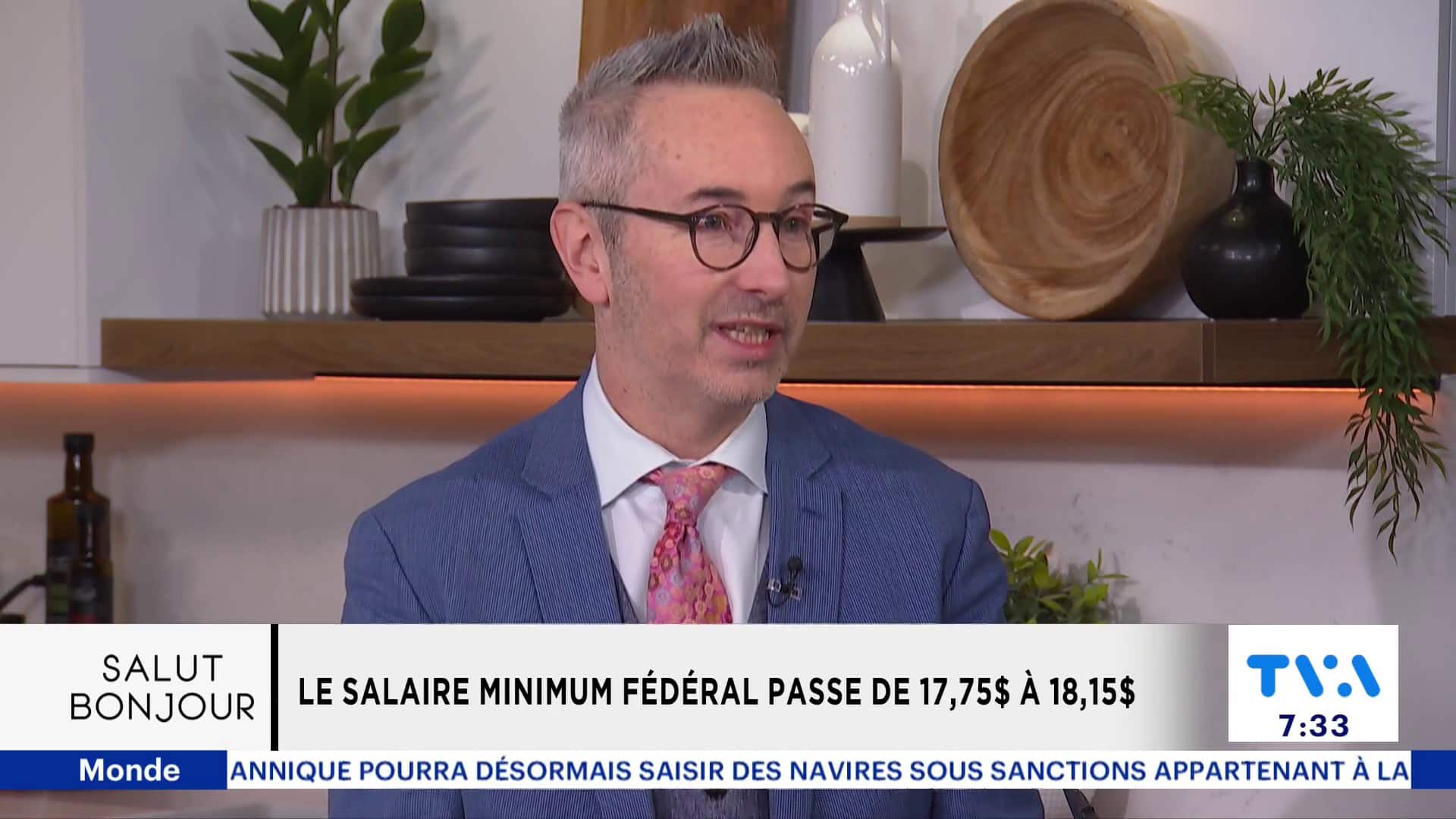 Francis Gosselin sur la hausse du salaire minimum