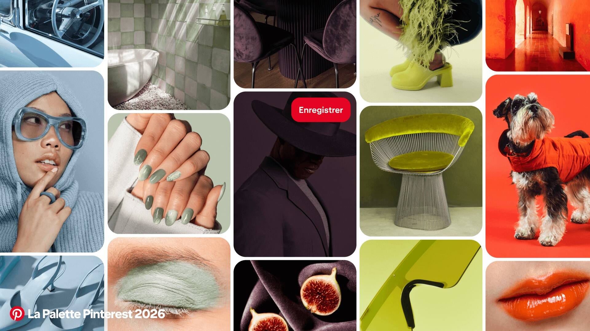 Pinterest dévoile sa palette tendance pour 2026