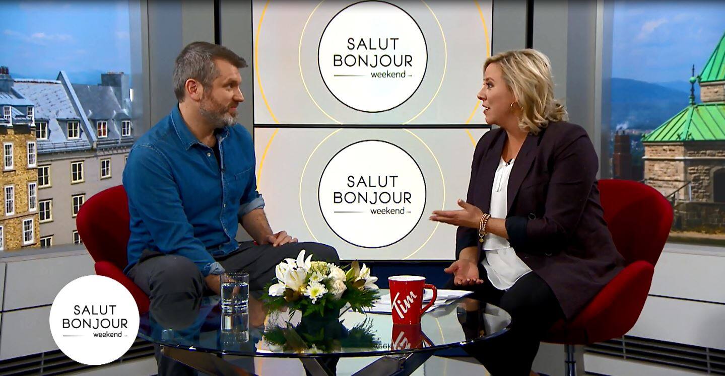 Philippe Audrey Larrue St jacques Salut Bonjour Week End