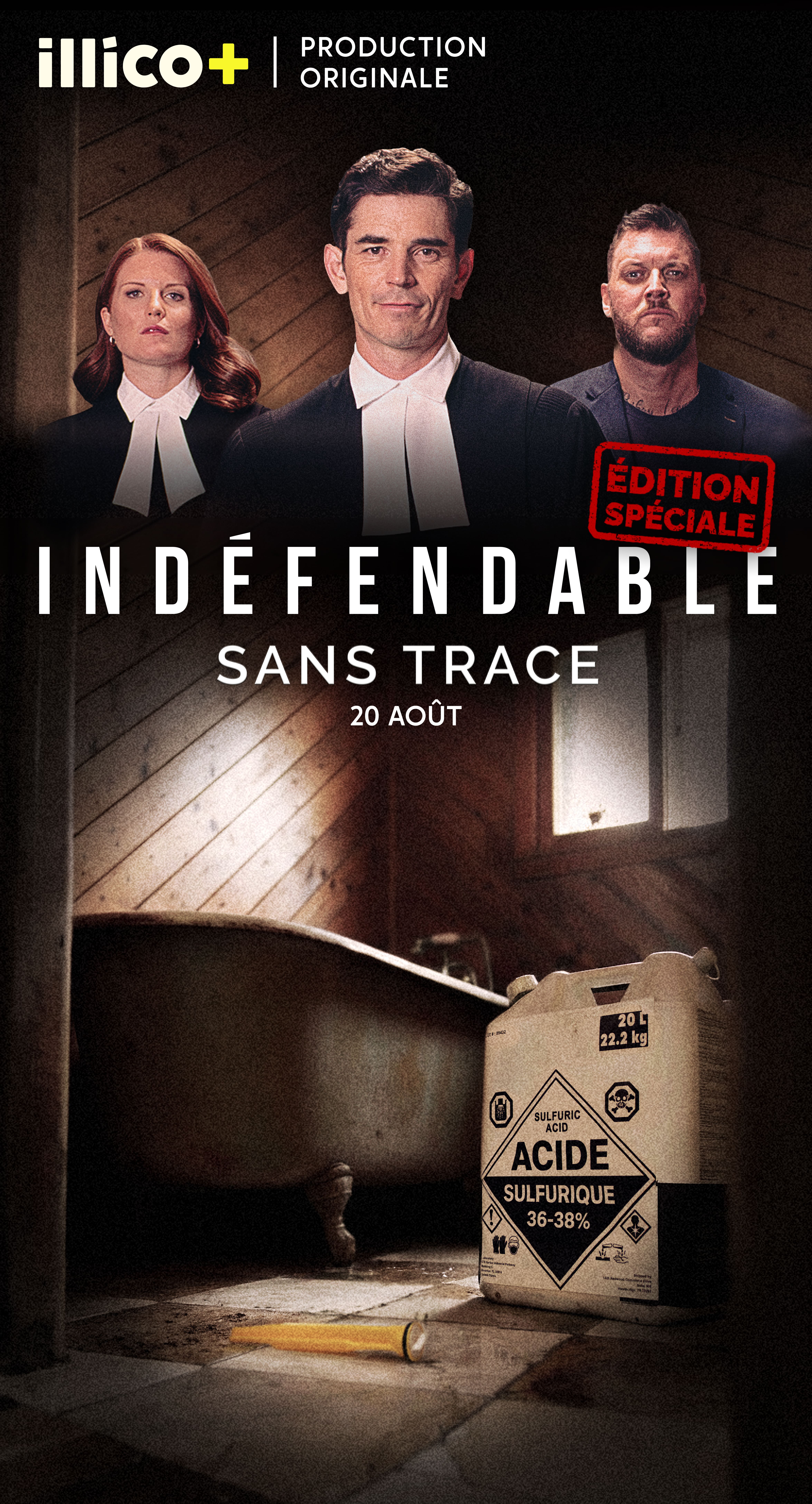 «Indéfendable: sans trace»: deux psychopathes amoureux s’en prennent à un dur à cuire