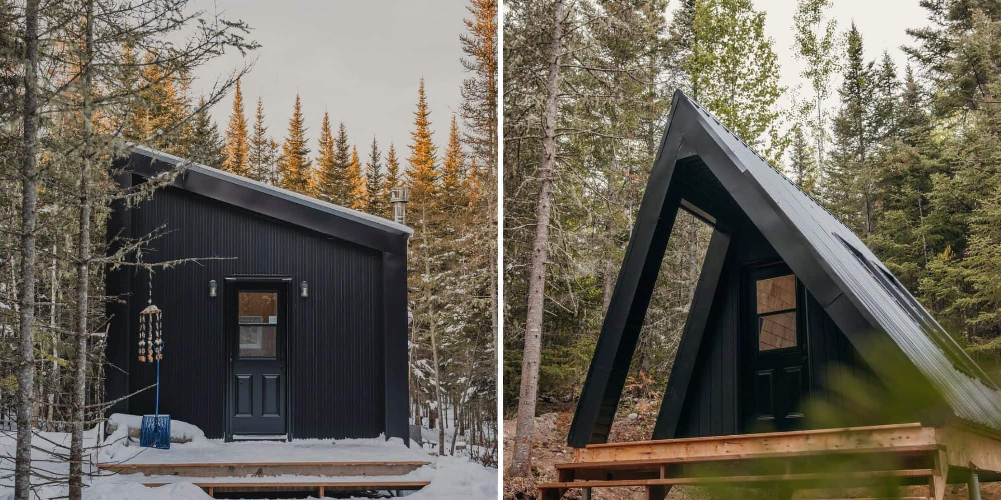 Ces chalets en nature luttent contre la fermeture