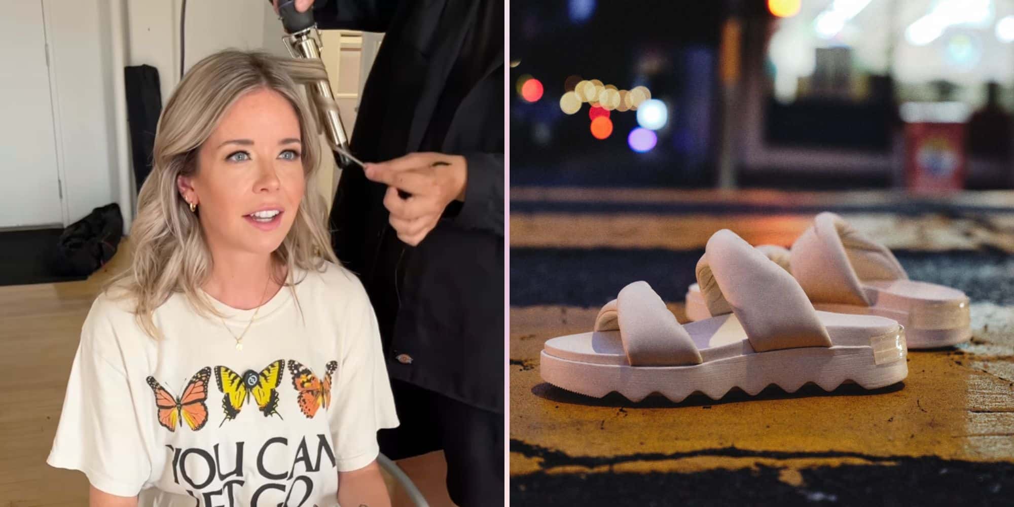 Voici les sandales préférées de Sabrina Cournoyer.