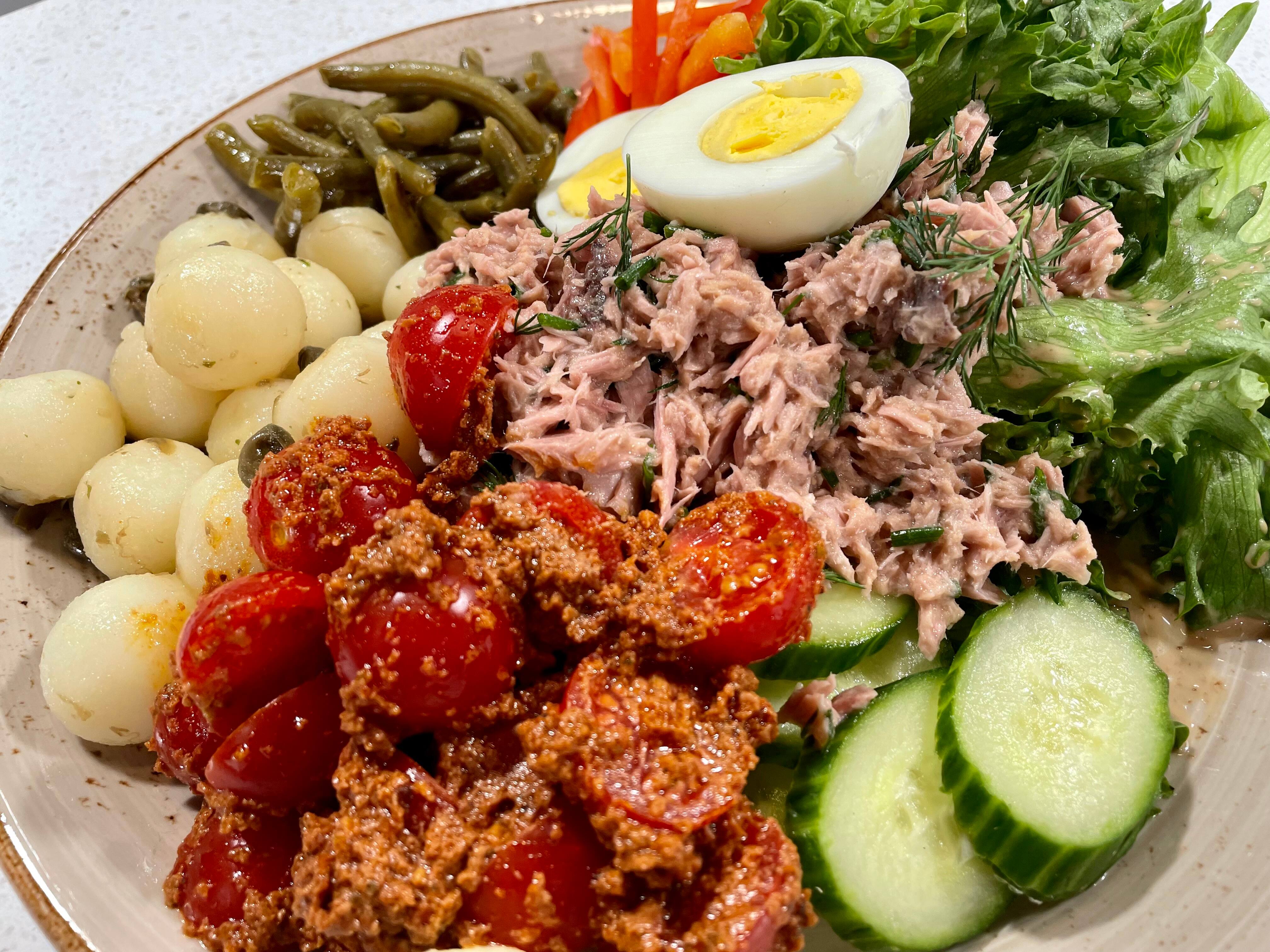 Image principale de l'article Salade niçoise revisitée