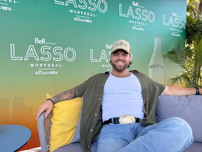 Francis DeGrandpré durante la cuarta edición del Festival Lasso en Montreal.