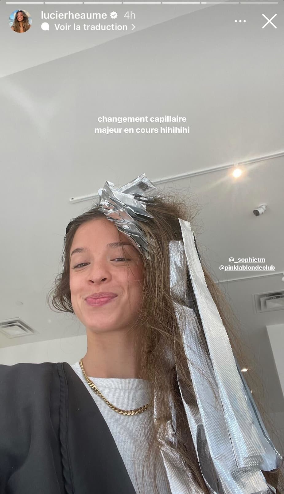 Lucie Rhéaume n'est plus brunette et vous devez voir ça | 24 heures