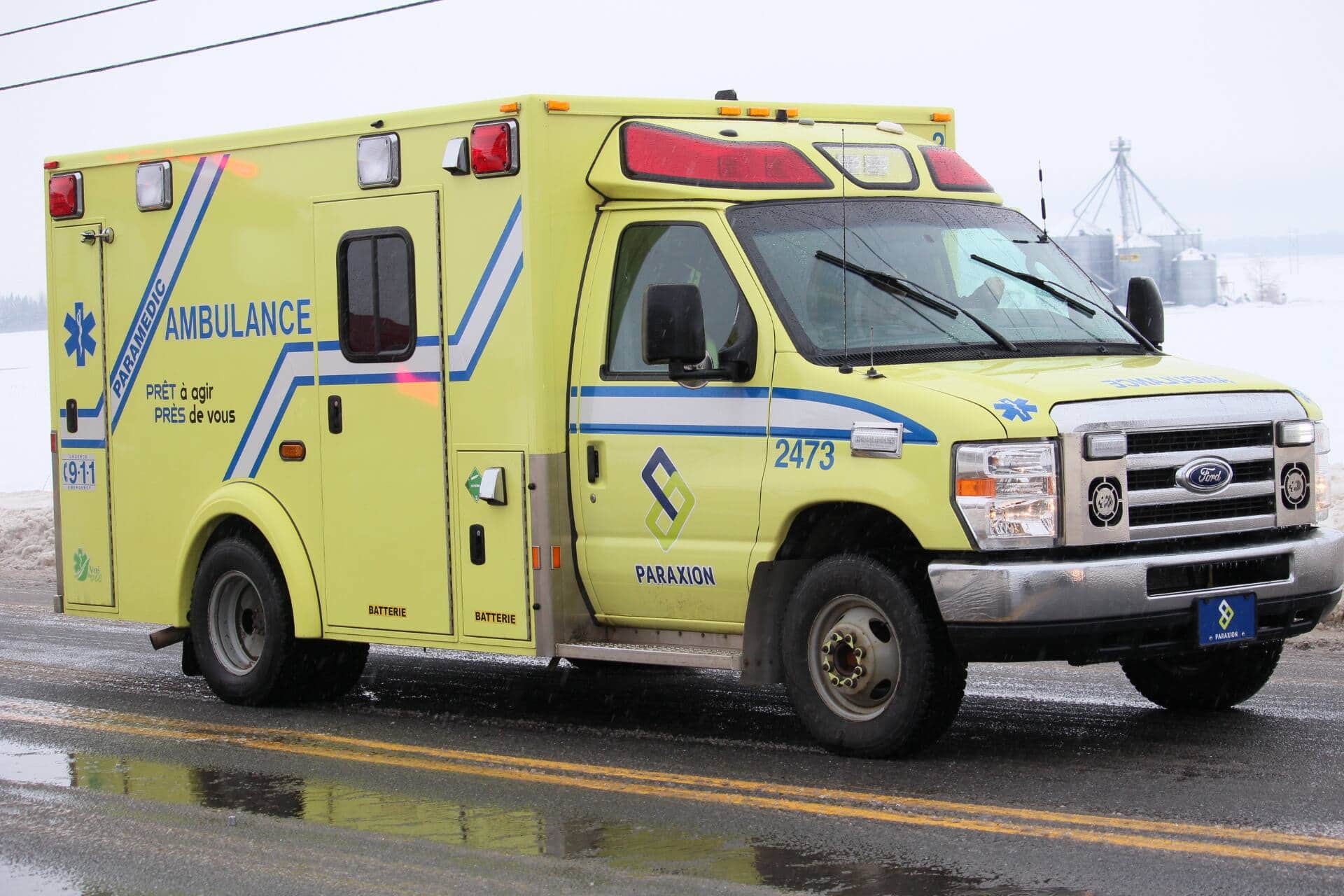 Un homme en &eacute;tat critique apr&egrave;s une collision &agrave; Longue-Rive