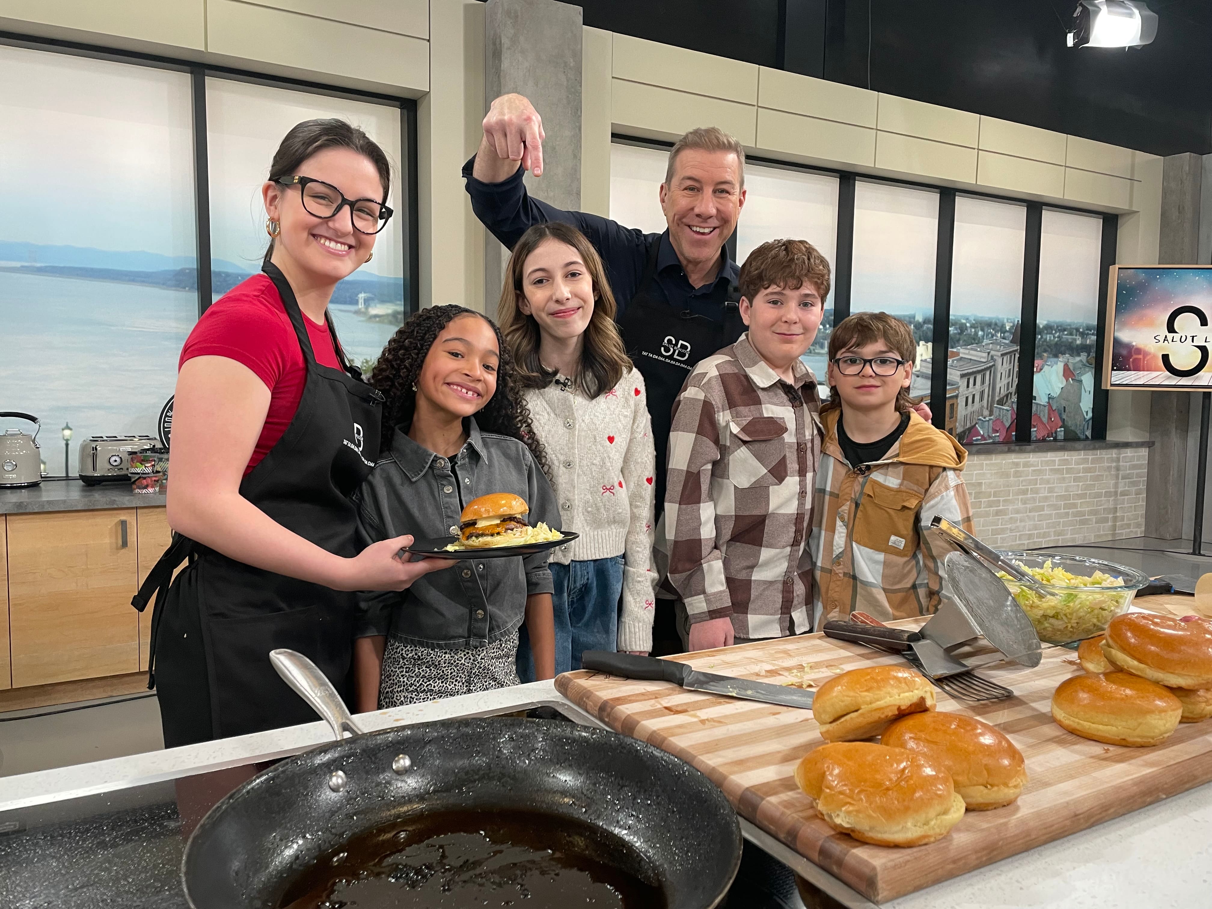 Inès Gauthier :  le Smash Burger en vedette   