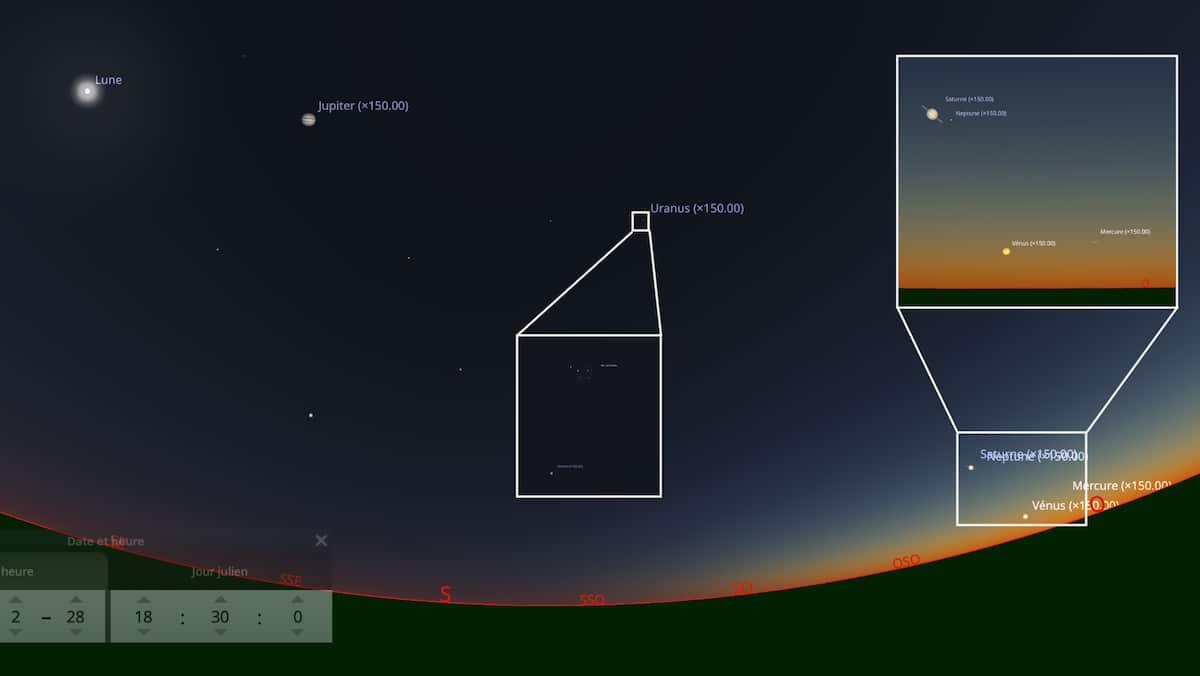 Six planètes visibles en même temps à Montréal: voici où et quand les observer