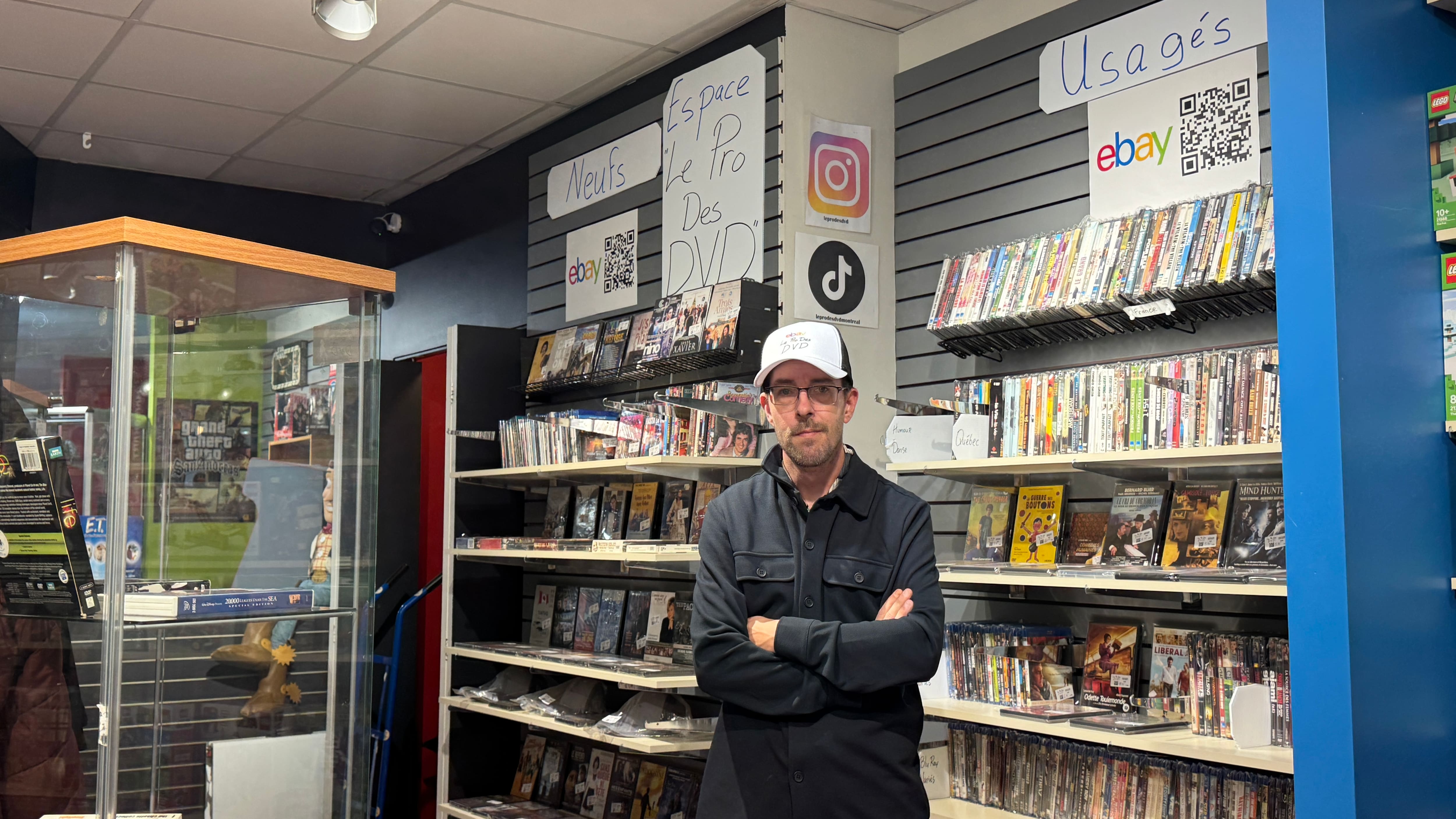 « C’est un rêve inattendu » : le Pro des DVD aura pignon sur rue à Montréal