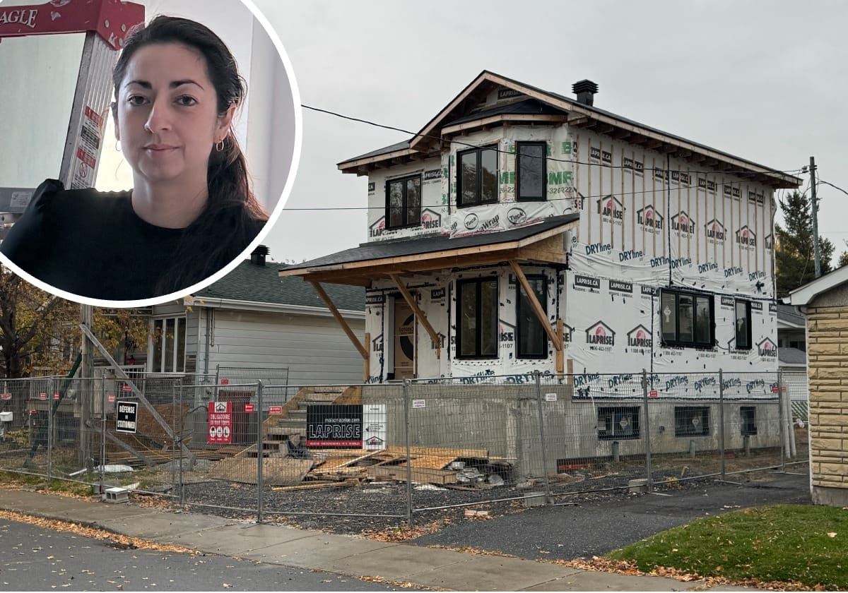 Une Longueuilloise se retrouve seule avec une maison inachevée et 90 000 $ disparus après la mort de son entrepreneur