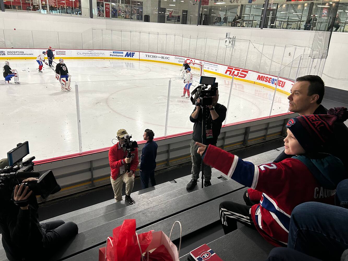 Cole Caufield makes Leo's dream come true