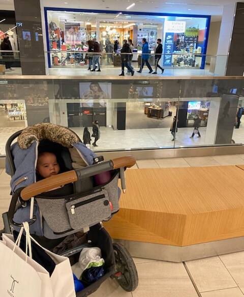 A young mother is banned from breastfeeding at the Eaton Center