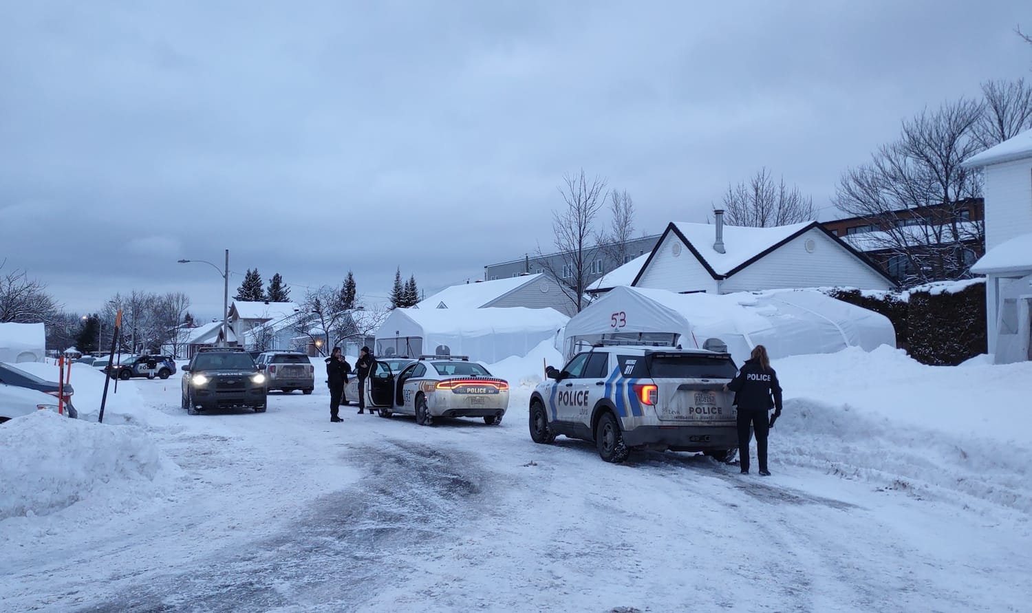 Opération policière: déploiement important à Lévis | JDQ